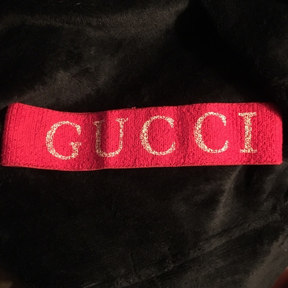 red gucci headband